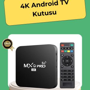 4K Ultra HD TV Box – 2GB RAM 16GB Hafıza Android Akıllı Medya Oynatıcı