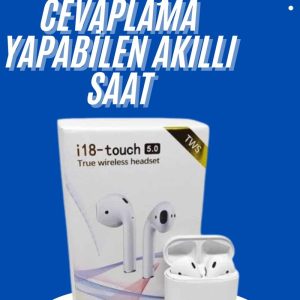 Yeni Nesil Çift Mikrofonlu Dokunmatik Kablosuz Bluetooth Kulaklık