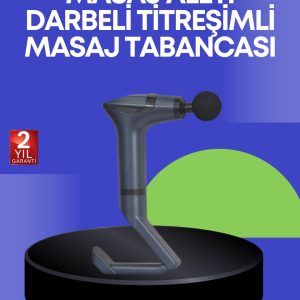 Titreşimli Şarjlı Masaj Aleti 3in1 Fonksiyonel Çok Amaçlı Model