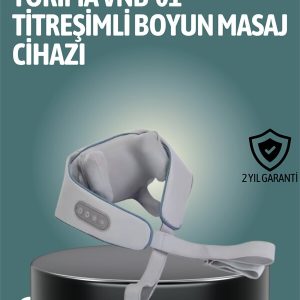 VNB-01 Şarjlı Isıtmalı Boyun ve Omuz Masaj Cihazı