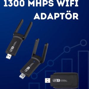 USB WiFi Adaptör – 1200 Mbps Hız