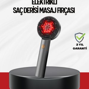 Saç Büyüme Destekleyici Elektrikli Masaj Tarak Yağ Aplikatörlü