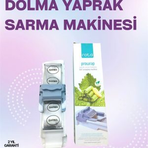Yaprak Sarma Makinesi – Üzüm Lahana ve Pazı İçin Otomatik Sarım Kolaylığı.