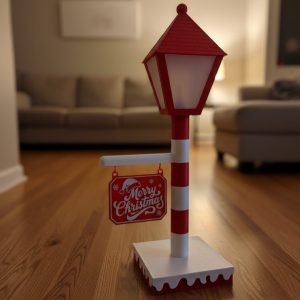 Yılbaşı Tabelalı Dekoratif Lamba Merry Christmas Işıklı Tasarım