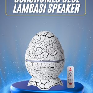 Bluetooth Hoparlör Dinozor Yumurtası Gece Masa Lambası Projektör