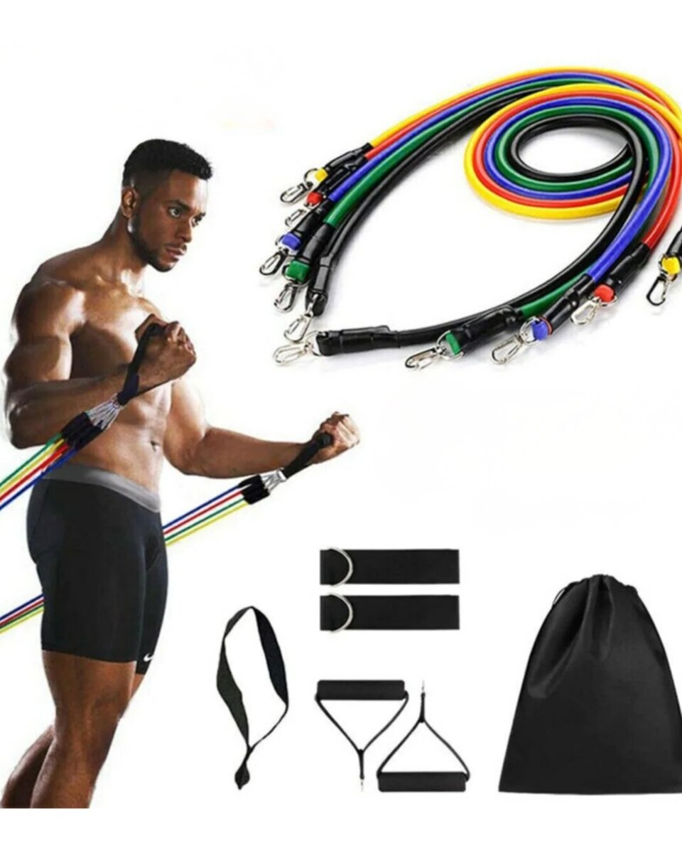 Taşınabilir Kapı Askılı Egzersiz Bandı Seti Ev ve Seyahat Kullanımı