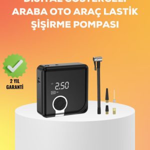 Çok Fonksiyonlu Akıllı Lastik Şişirme Cihazı