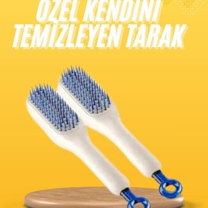 Yeni Nesil Saç Fırçası Saç Derisini Ölü Derilerinden Arındırır Kolay Temizlenen