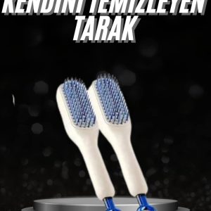 Kendi kendini Temizleyebilen Hijyenik Saç Fırçası Anti-Statik Teknolojisi