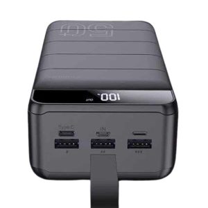 Powerbank Çoklu Şarj Girişi 50.000 Mah Taşınabilir Dijital Göstergeli