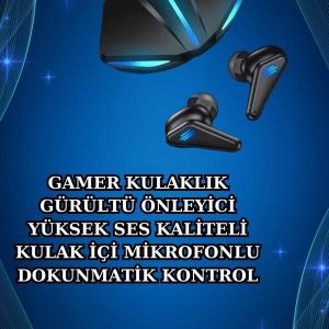 Gamer Kulaklık ve Çok Kordonlu Akıllı Saat Gürültü Önleyici GPS Desteği