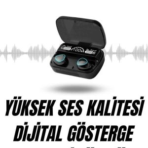 Ucuz Kaliteli Yeni Nesil 7 Kordonlu Akıllı Saat ve Kablosuz Bluetooth Kulaklık ANC Özelliği