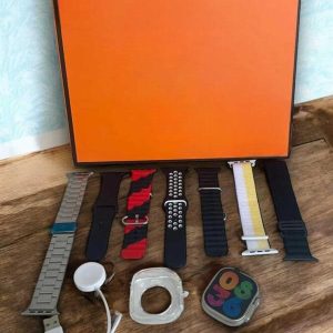 Akıllı Saat 7 Farklı Kordonlu Arama Cevaplayan Bildirim GPS Özelliği