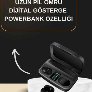 2025 Yeni Model Bluetooth Kulaklık Stereo TWS Kulaklık 5.0 Bluetooth Yüksek Ses Kaliteli