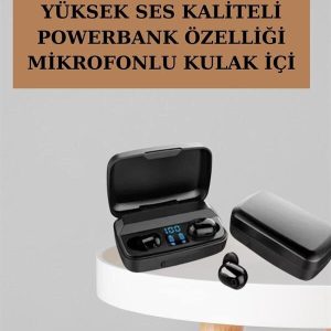 Yeni Nesil TWS Kablosuz Kulaklık Güçlü Batarya Yüksek Kalite Bluetooth 5.0 ANC Özelliği