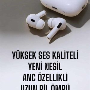 Kablosuz Bluetooth Kulaklık Gürültü Önleme Su Geçirmez Mikrofonlu