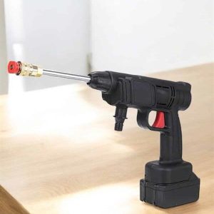 Bahçe ve Araba Yıkama Tabancası Su Basınçlı Hazneli Bataryalı Oto Yıkama