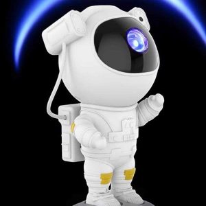 Astronot Görünümlü Projeksiyon Speaker Taşınabilir
