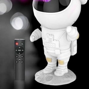 Astronot Bluetooth Hoparlör Gökyüzü Projektör Gece Lambası