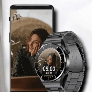 NFC ve Kablosuz Şarjlı Akıllı Saat EKG Nabız & Spor Modları ile iOS ve Android Uyumlu