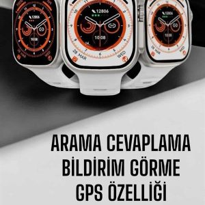 Akıllı Saat Nabız Ölçebilen Yeni Nesil GPS ve Adımsayar Özelliği