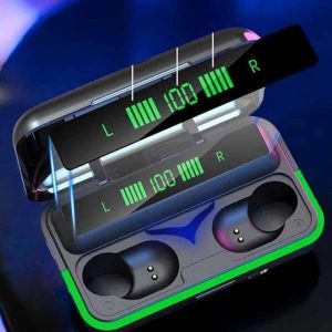 Powerbank Özellikli Kablosuz Bluetooth Kulaklık RGB Işıklı