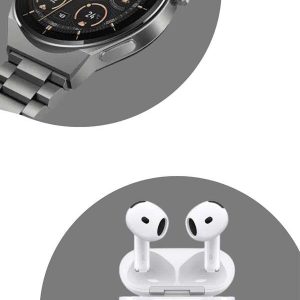 Akıllı Saat ve Kulaklık Seti Bildirim Görme Arama Cevaplama ANC Özelliği