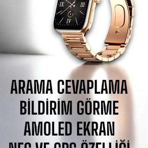 Akıllı Saat Adımsayar Nabız Takibi ve GPS Destekli Kadınlara Özel