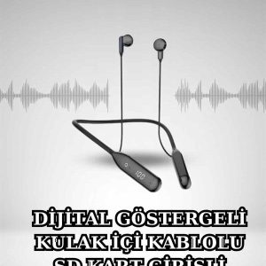 Kablolu Bluetooth Kulaklık ve Kadınlara Özel Bileklik Hediyeli Yeni Nesil Akıllı Saat 3 Kordonlu