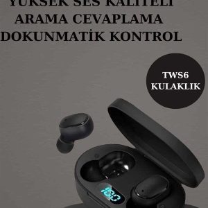 Nabız Ölçer Hediye Bileklikli Akıllı Saat ve Dijital Göstergeli Bluetooth Kulaklık Çoklu Şarj Girişi