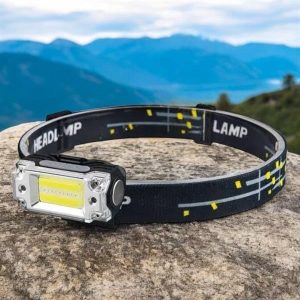 Kafa Lambası Kamp Feneri Balıkçı Feneri Başlıklı Suya Dayanıklı