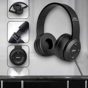 Kulak Üstü TF Kart ve AUX Destekli Ergonomik Bluetooth Kulaklık