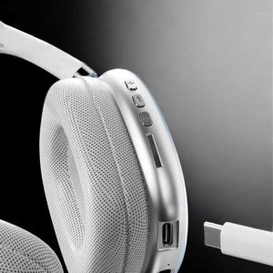 P9 Air Max Kablosuz 5.0 Mikrofonlu Bluetooth Kulaklık Beyaz Yüksek Ses Kaliteli
