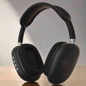 P9 Plus Kulaklık Siyah Bluetooth Bağlantılı Kulak Üstü Kablosuz ANC Özelliği