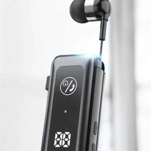 Makaralı Bluetooth Kulaklık Kulak İçi Dijital Göstergeli Yüksek Ses Kaliteli