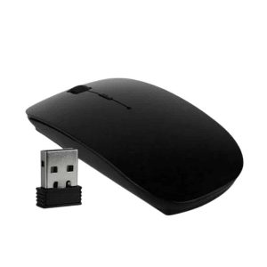Siyah Wireless Kablosuz Sessiz Mouse Bluetooth Bağlantılı