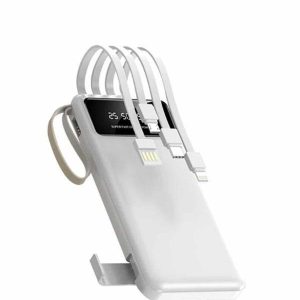 Powerbank Şarj Cihazı 4 Çıkışlı 20.000 MAH Powerbank Taşınabilir Çoklu Giriş