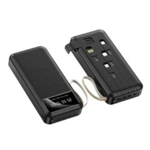 Powerbank Şarj Cihazı 4 Çıkışlı 20.000 MAH Powerbank Kompakt Yüksek Kapasiteli Hızlı Şarj