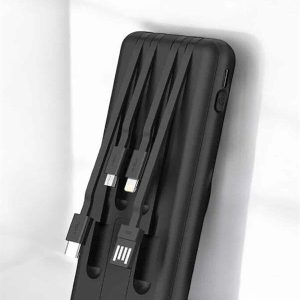 Hızlı Şarj Dijital Göstergeli Powerbankli Çoklu Şarj Özelliği