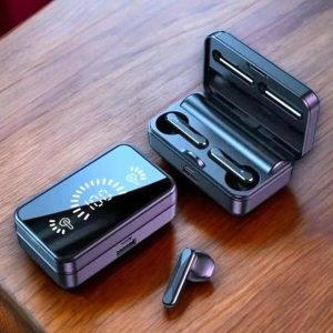 Aynalı Bluetooth Kulaklık Telefon Standlı Dijital Göstergeli