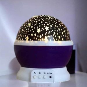 Yıldızlı Gökyüzü Projeksiyon Gece Lambası Hareketli Işık Şovu