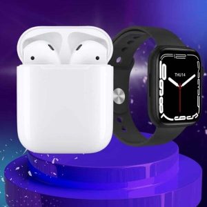 2025 Model Akıllı Saat ve 2.Nesil TWS Bluetooth Kulaklık ANC Özelliği Amoled Ekran