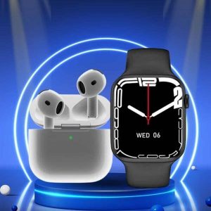 3.Nesil TWS Bluetooth Kulaklık ve Dokunmatik Ekran Akıllı Saat Sesli Görüşme