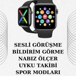 İkili Set Dev Kampanya Ucuz Kulaklık Ucuz Akıllı Saat Gürültü Önleyici Uzun Pil Ömrü