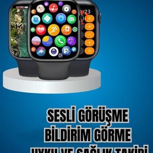 Kaliteli Akıllı Saat ve Kaliteli Bluetooth Kulaklık ANC Özelliği Uzun Pil Ömrü