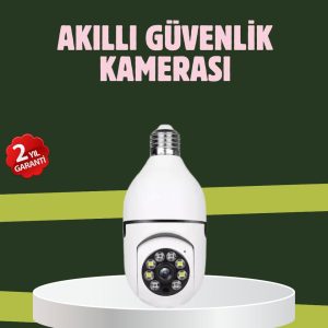 Yüksek Çözünürlüklü Kablosuz Akıllı Güvenlik Kamerası