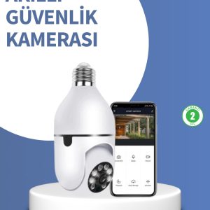 Kompakt Tasarımlı Gece Görüşlü Kablosuz Kamera