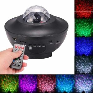 Yıldızlı gökyüzü Projektörü Uzaktan kumandalı Çocuklara Özel Şarjlı