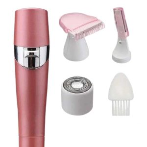 Yüz Kaş ve Tüm Vücut Epilasyon Aleti3 Başlıklı Epilatör Tüm Cilt Tiplerine Uygun