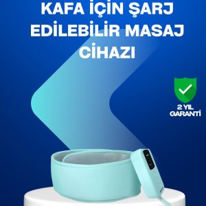 Sıkıştırmalı Baş Masaj Aleti Ev Tipi Konforlu Masaj Deneyimi